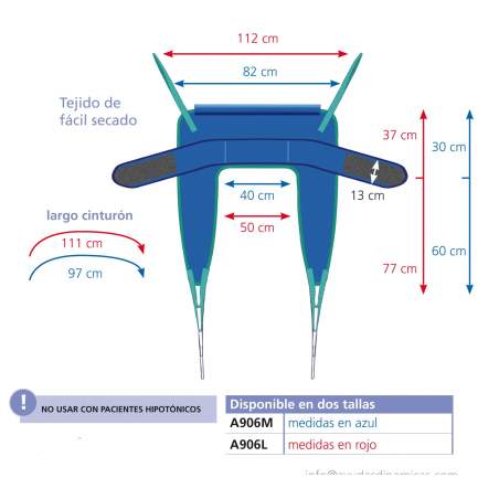 Arnés de juste rápido Fast Fit A906