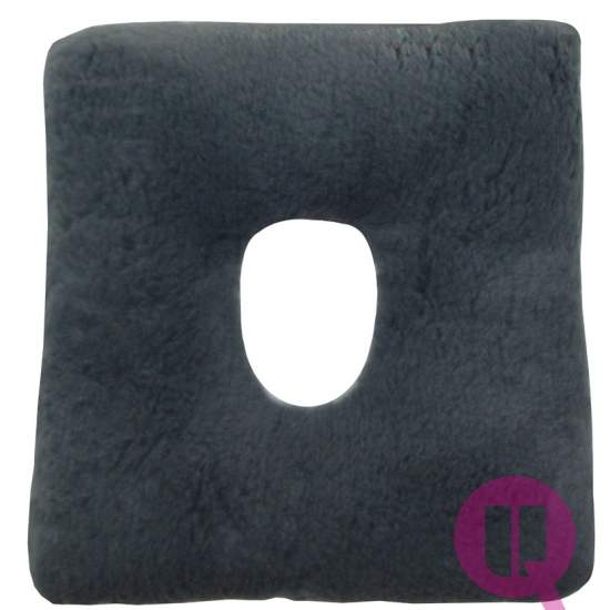 Cojín Suapel Sanitized 44x44x11 CUADRADO AGUJERO GRIS