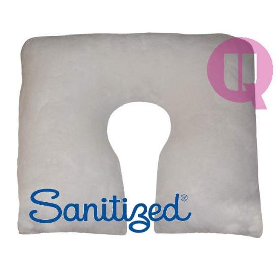 Cojín Suapel Sanitized 44x44x11 HERRADURA CUADRADA BLANCO