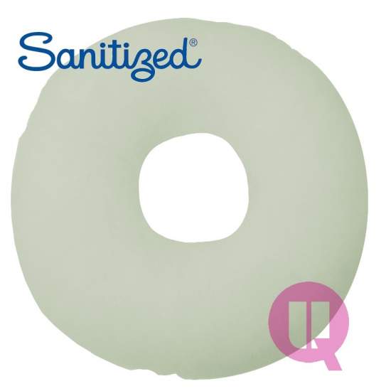 Cojín Suapel Sanitized 44x44x11 REDONDO AGUJERO BLANCO