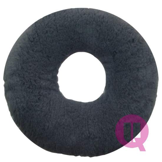 Sanitized Suapel 44x44x11 cushion ROUND HOLE GREY