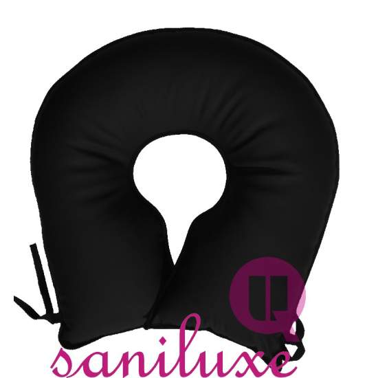 Cojín Saniluxe 44x44x09 HERRADURA REDONDA GRAFITO
