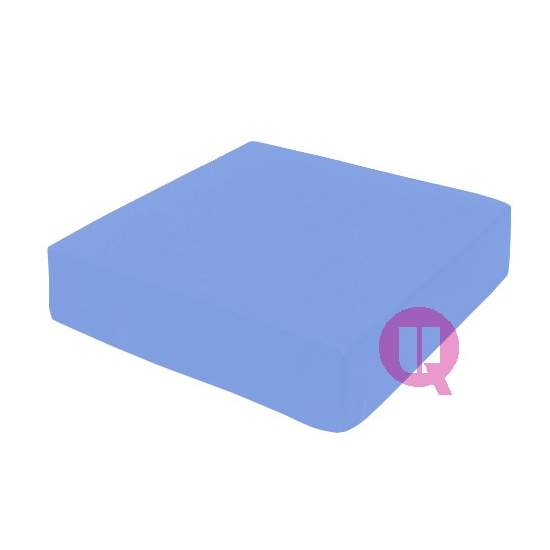 Viscoelastic cushion 42x42x08 MAXICONFORT blue sky