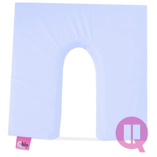 MAXIC viscoelastic cushion 42x42x08. Azure HORSESHOE