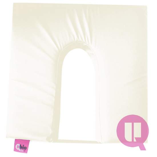 MAXIC viscoelastic cushion 42x42x08. White HORSESHOE
