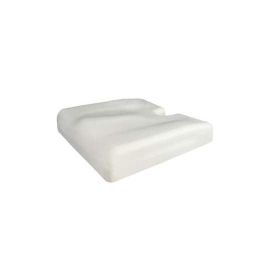 Coussin ergonomique 42x42x08 ERGOTECH blanc