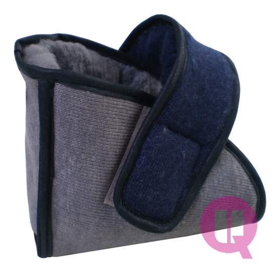 Patuco COMBINADO Gris-Azul