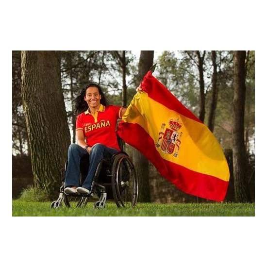 TERESA PERALES, ABANDERADA EQUIPO ESPAÑOL PARAOLIMPICO