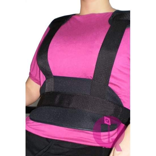 Abdominal belt with suspenders TRANSPIRABLE / BUCKLES CHAIR