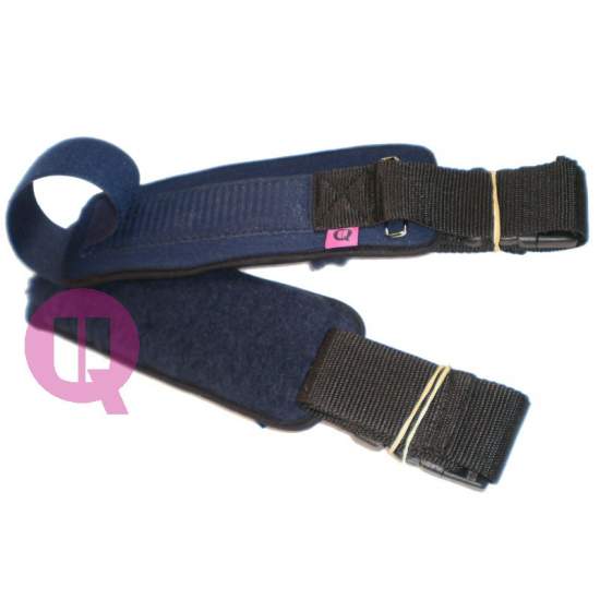 Fastening legs in bed PADDING / BUCKLES