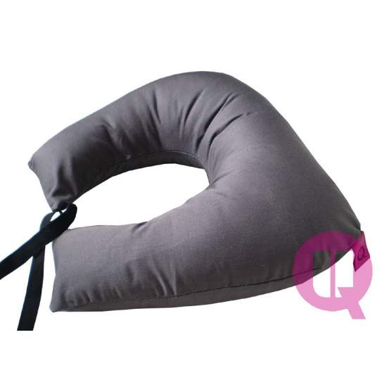 Horseshoe travel pillow FIBER GREY BABIES