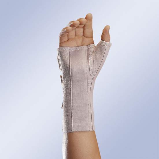Wrist splint with thumb support