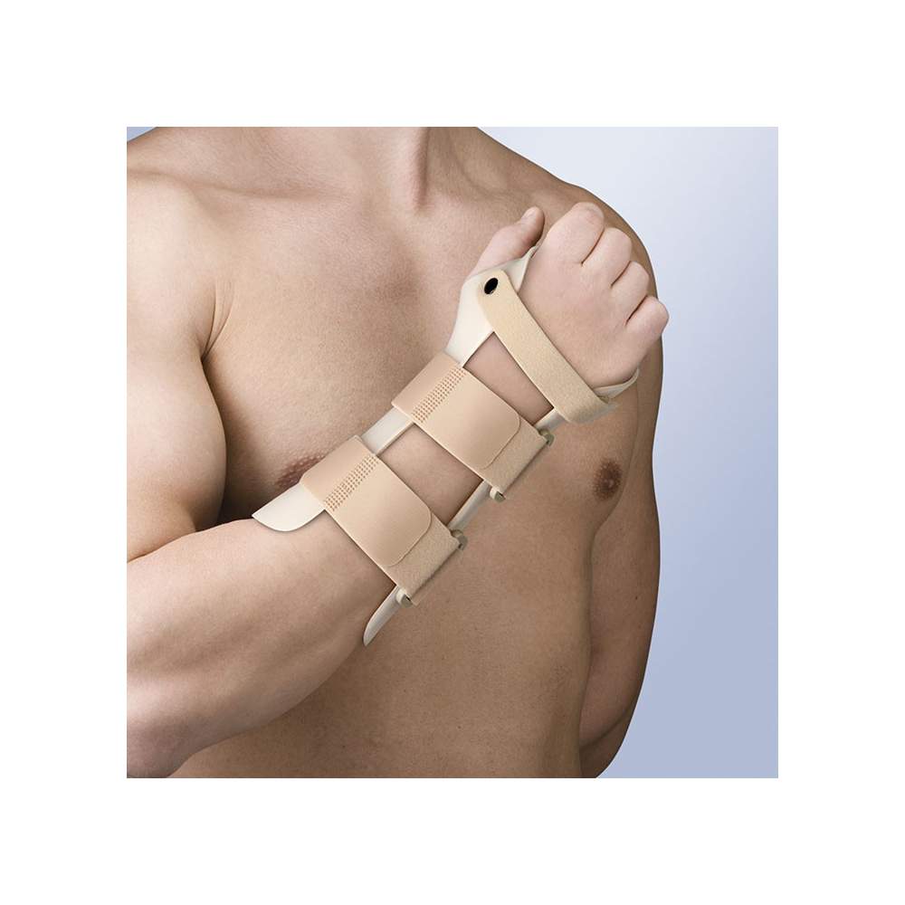 Attelle au poignet immobilisation thermoplastique