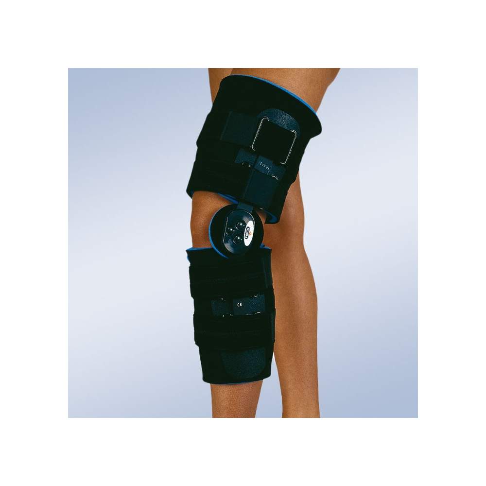 Ortesis de rodilla post-quirurgica flexo-extensión corta Ortesis de rodilla post-quirurgica flexo-extensión corta