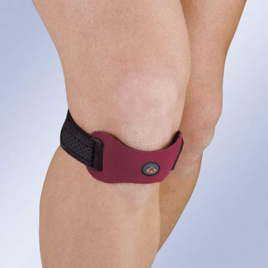 Patellar support with...