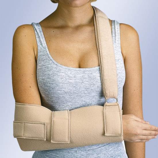 Child-shoulder immobilizer sling (velor)