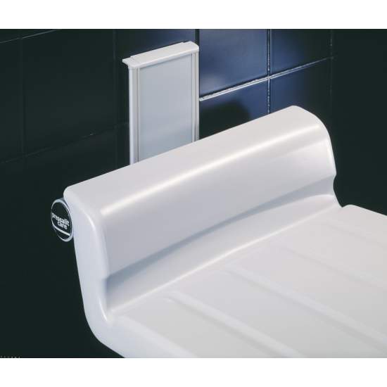 WHITE SHOWER SEAT