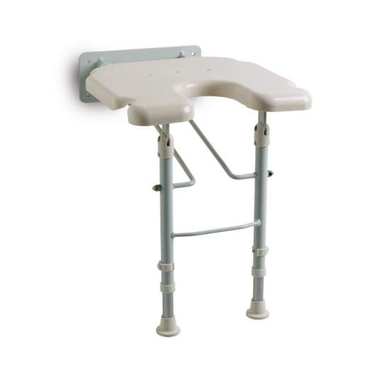 ASIENTO ABATIBLE EN FORMA DE "U" CON PATAS