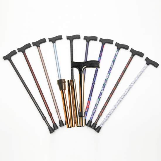 FOLDING CANE "FASHION BLACK"