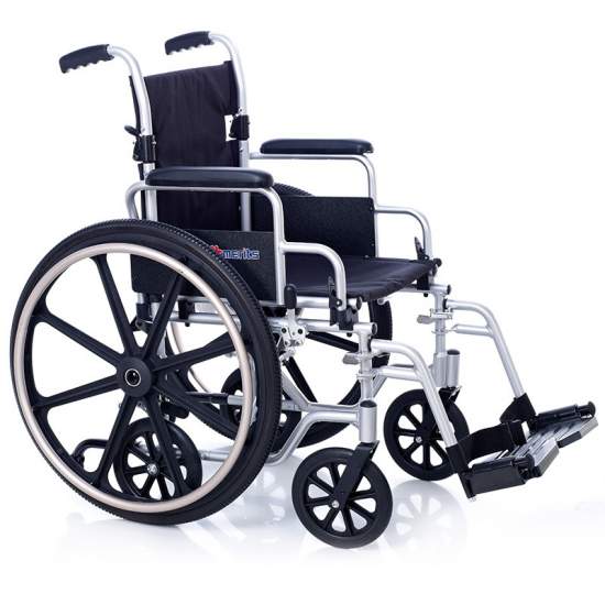 Silla de ruedas de aluminio tránsito OXFORD 6 RUEDAS