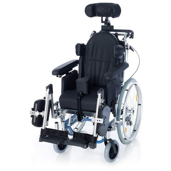Reclining wheelchair and tilt aluminum RC3