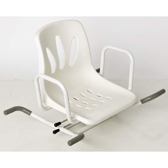 MIAMI ROTATING BATH SEAT PAINTED STEEL