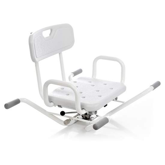 MIAMI SILLA BAÑERA GIRATORIA RESPALDO BAJO