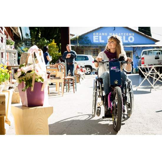 Handbike BATEC Purple ELÉCTRICO 2