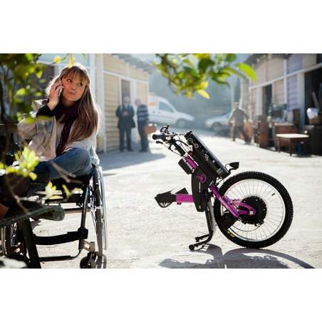 BATEC Purple ELECTRIC handcykel
