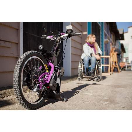 BATEC Purple ELECTRIC handcykel