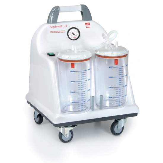 Aspirador quirurgico portatil aspiracion 90 litros minuto