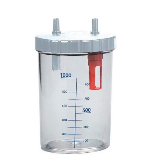 Frasco de 1 litro para los aspiradores eyd21534-eyd21535.