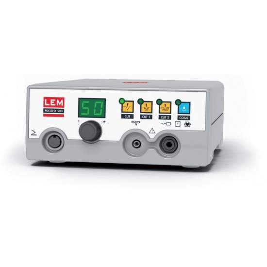 50w digital to monopolar electrocautery surgery.