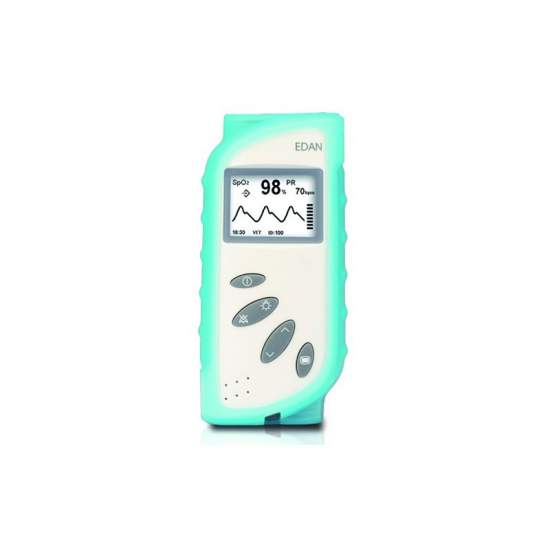 Silicone Case for eyd20185 pulsioximetro. Color blue .