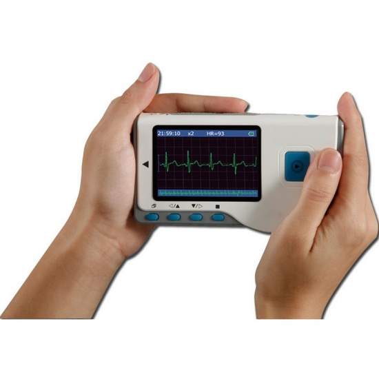 Electrocardiografo diseñado para medicos generales o para uso domestico.