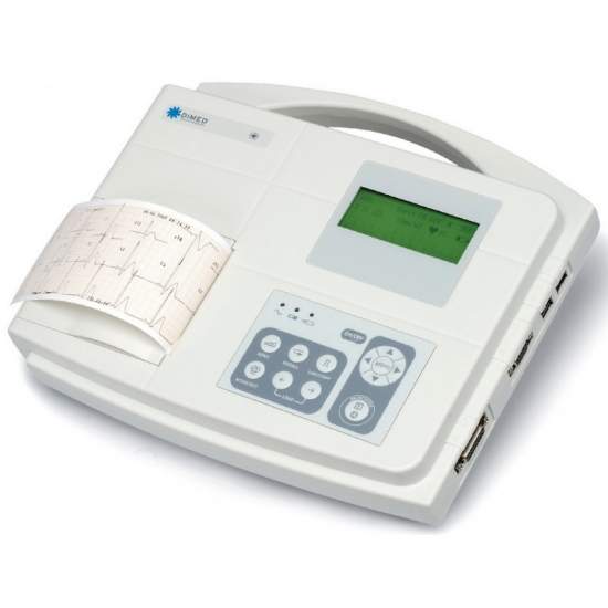 1/3 canale elettrocardiografo interpretazione diagnostica.