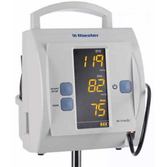 Monitor blood pressure for clinical use standing