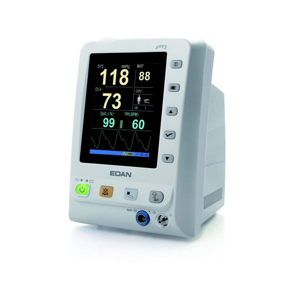 Vital Signs Monitor NIBP (pressione non invasiva) con display LCD a colori 13,5 x 10,5 centimetri. Vital Signs Monitor NIBP (pressione non invasiva) con display LCD a colori 13,5 x 10,5 centimetri.