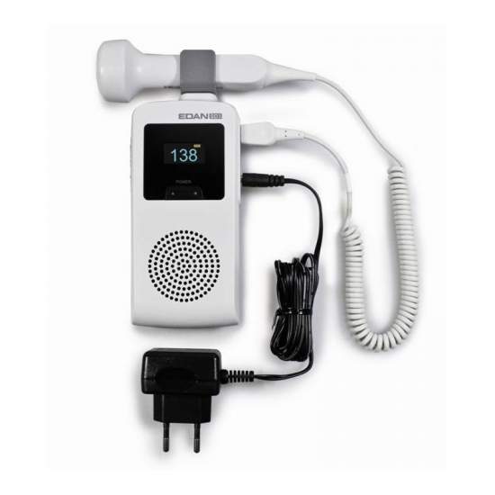 Doppler de ultrasonidos fetal con sonda de 3 mhz impermeable.