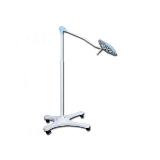 Rodable operating light of foot
