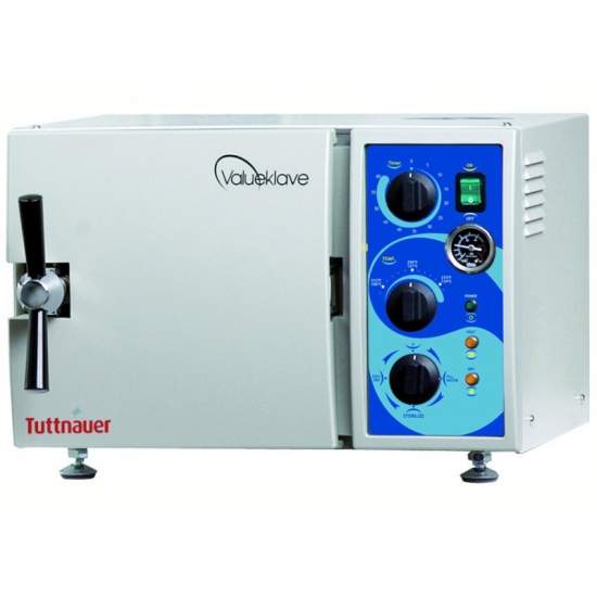 Autoclave horizontal de 7,5 litros semiautomatico marca tuttnauer