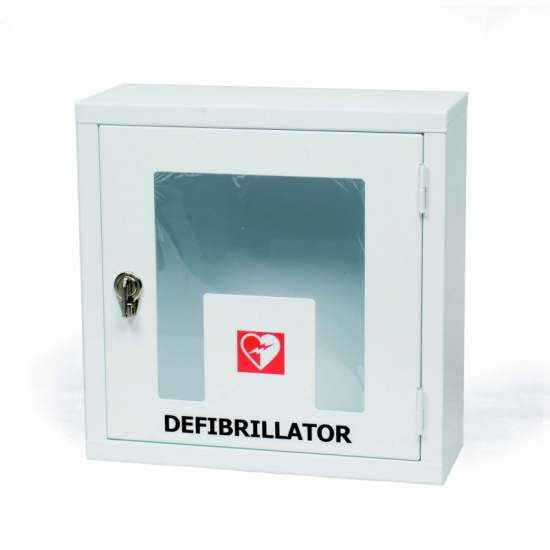 VITRINA DE PARED CON CERRADURA ESMALTADA PARA DESFIBRILADORES EME10202 - EME10203.