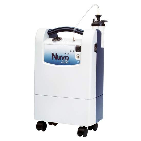 CONCENTRADOR DE OXIGENO PORTATIL CON RUEDAS