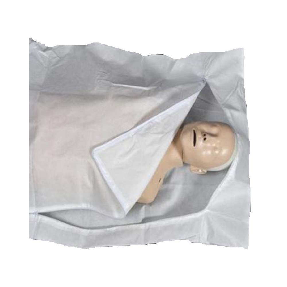 Linceul blanc stratifié de polypropylène et imperméable à l