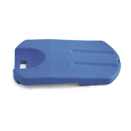 TABLA RCP, CON TRES ASAS Y FORMA ANATOMICA PARA RECLINAR LA CABEZA.