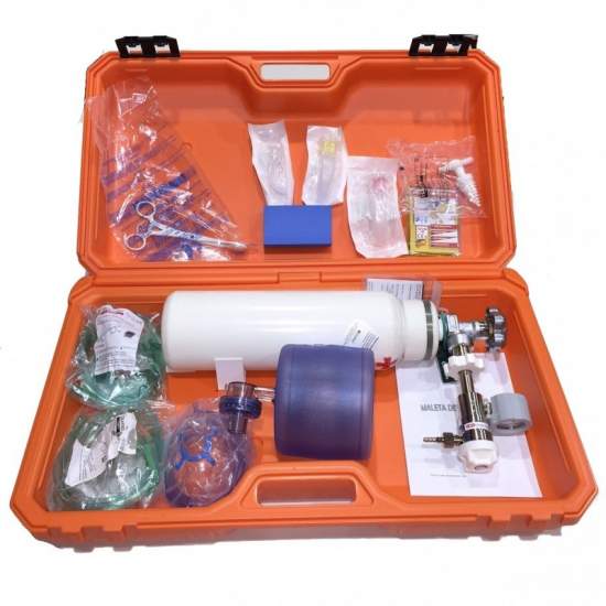 MALETA DE EMERGENCIA MEDICA COMPLETA