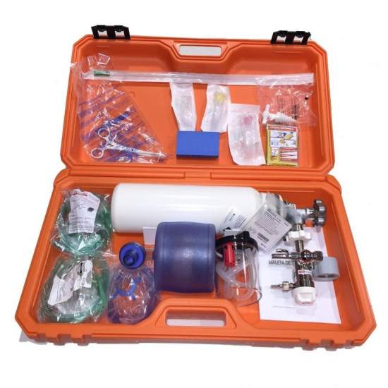 MALETA DE EMERGENCIA MEDICA COMPLETA
