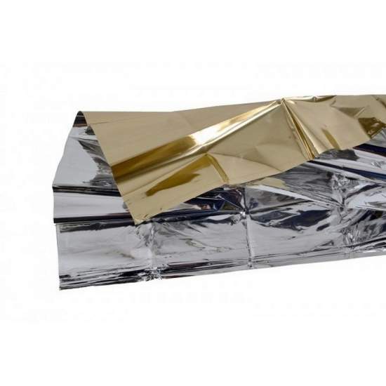MANTA TERMICA ORO/PLATA