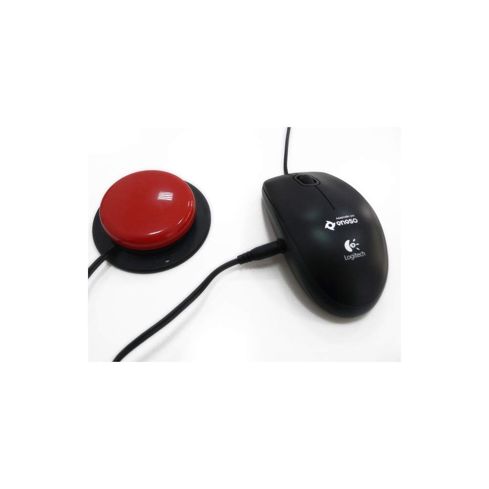 Mouse adapted for one or two switches