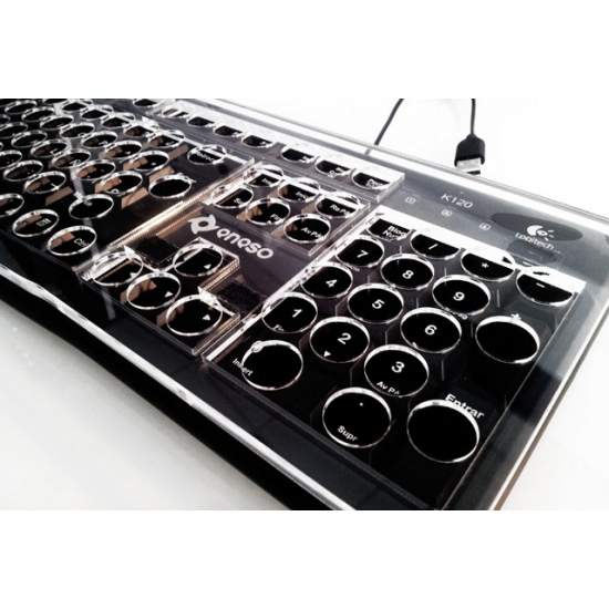 Teclado con cobertor